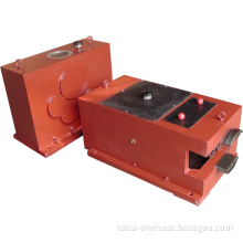 Conical twin screw gearbox for plastic extruder SZ